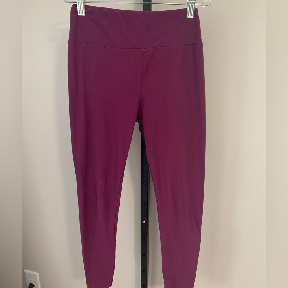 Lula Roe Purple Leggings